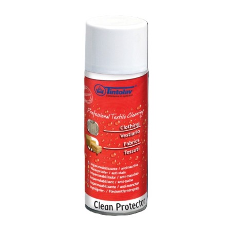 Spray Impermeabilizante  -Clean Protector- 400 ml. - Proveedor Lavandería Industrial