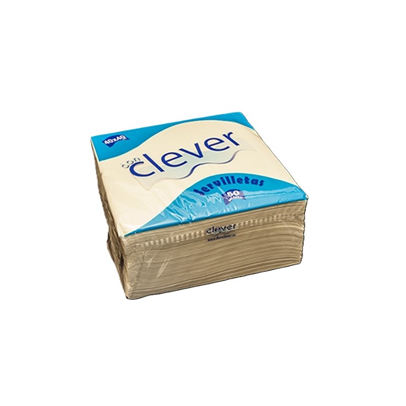 Servilletas 40x40 blancas don clever 50x16 paquet - Proveedor Lavandería Industrial
