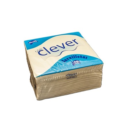 Servilletas 40x40 blancas don clever  50x16 paquet - Proveedor Lavandería Industrial