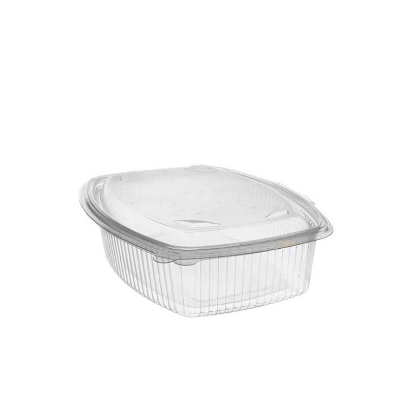 Tarrina plástico 1500 cc con tapa 15ud - Proveedor Lavandería Industrial