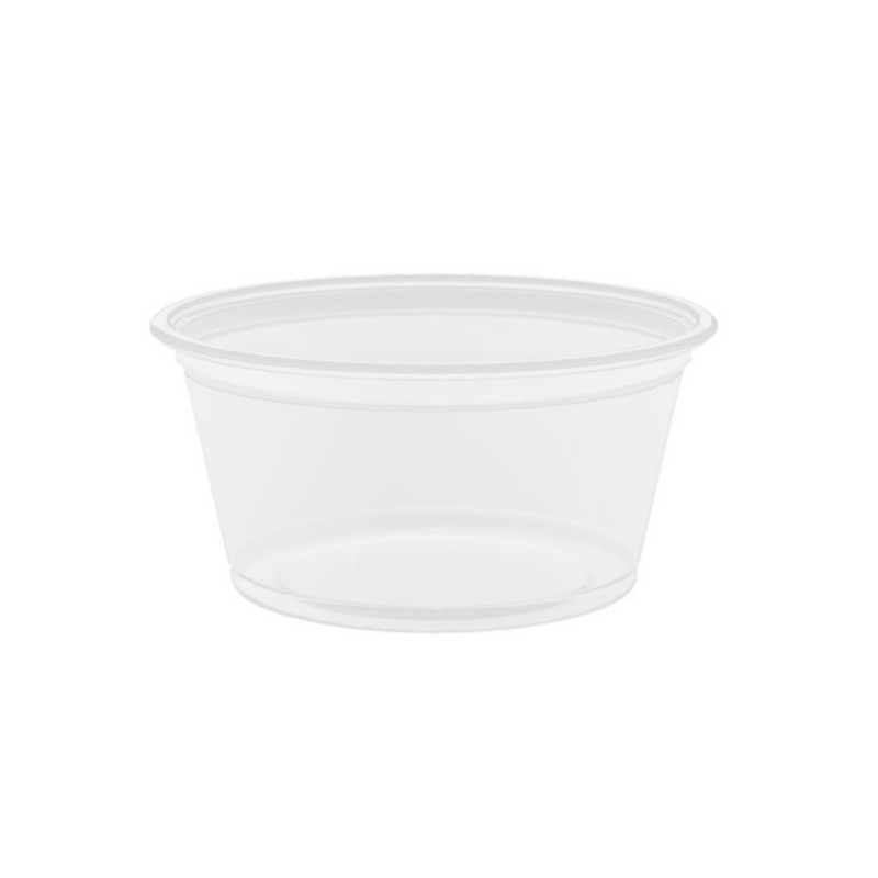 Tarrina Salsa Tapa Bisagra 60Cc 100Ud - Proveedor Lavandería Industrial