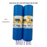 B.Basura Azul Resitente 85x105 G250 10R/15Caja - Proveedor Lavandería Industrial
