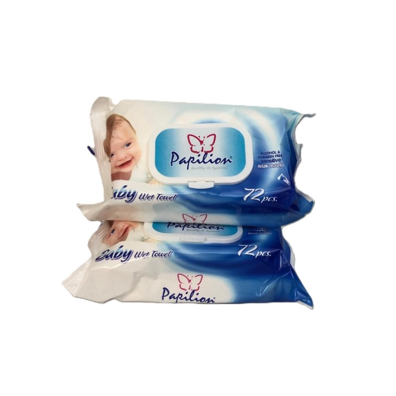 Toallitas Bebe C/Tapa (72 unidades) - Proveedor Lavandería Industrial