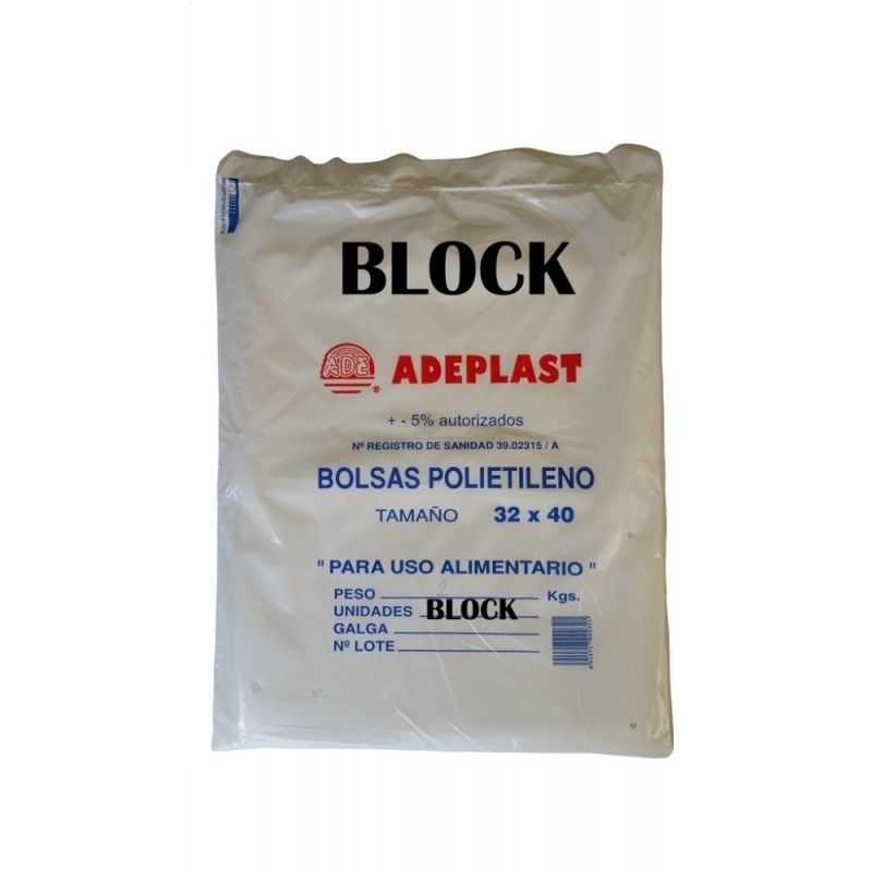 Bolsa De Mercado Transparente 32x40 1kg - Proveedor Lavandería Industrial