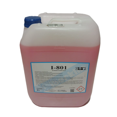 Detergente Humectante Enzimático 20L I-801 - Proveedor Lavandería Industrial