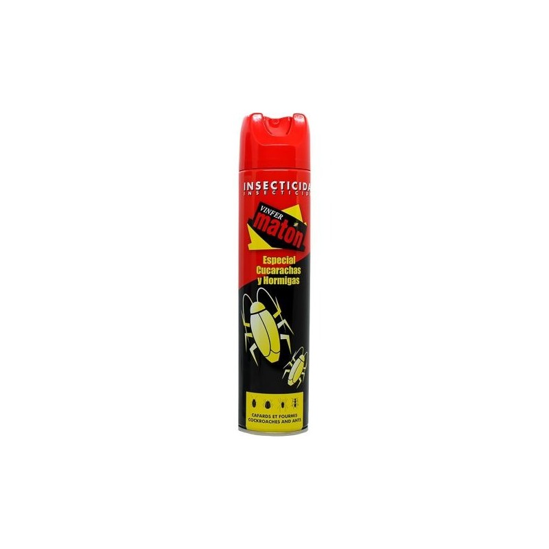 Insecticida Cucarachas y Hormigas 600 Ml. - Proveedor Lavandería Industrial