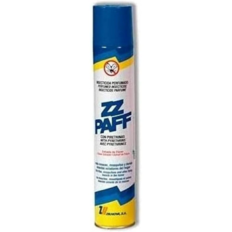 Insecticida ZZ Paff Spray 750 Ml. - Proveedor Lavandería Industrial