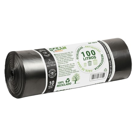 B.Basura Negra 85x105 G130 10R/25 Caja - Proveedor Lavandería Industrial