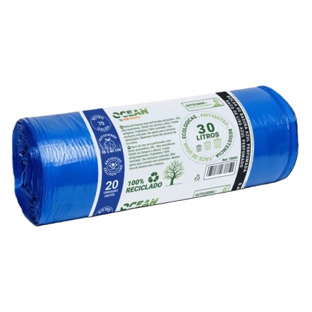B.Basura Azul 55x60 G70 Autocierre 20R/35Caja - Proveedor Lavandería Industrial