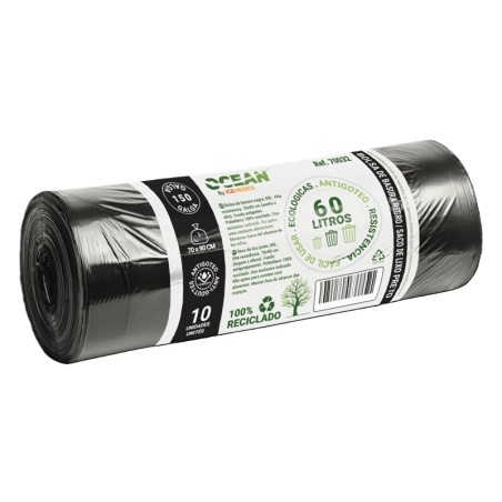 B.Basura Negra 70x90 G100 10R/35Caja - Proveedor Lavandería Industrial