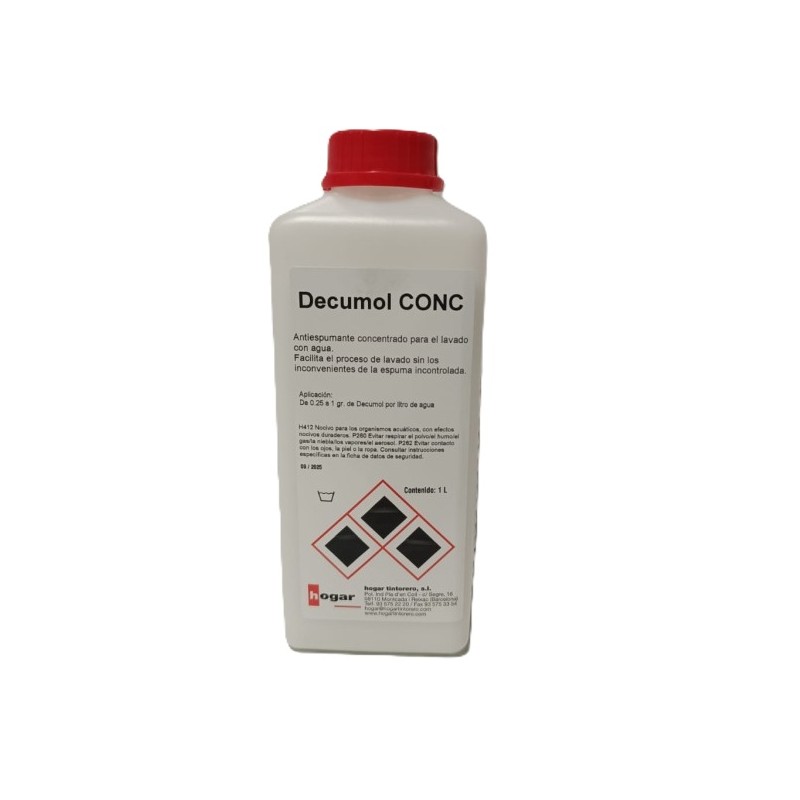 Decumol Concentrado 1L - Proveedor Lavandería Industrial