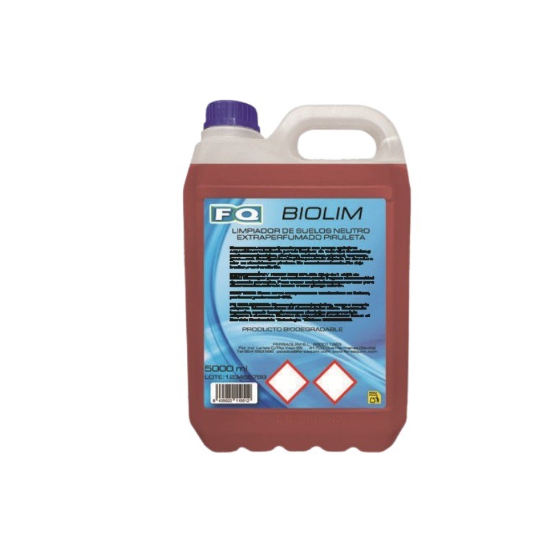 Fregasuelos Biolim Piruleta 5L - Proveedor Lavandería Industrial