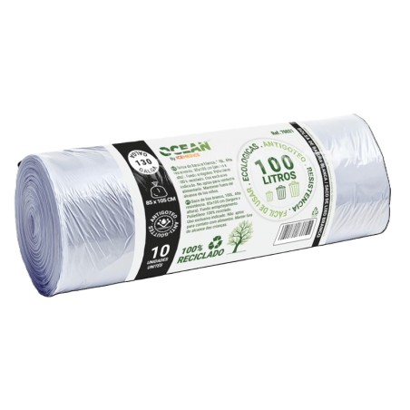 B.Basura Blanca 85x105 G130 10R/25Caja - Proveedor Lavandería Industrial