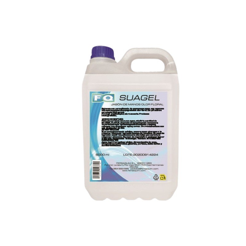 Gel De Manos Aroma Floral Fersaquim 5 L. - Proveedor Lavandería Industrial
