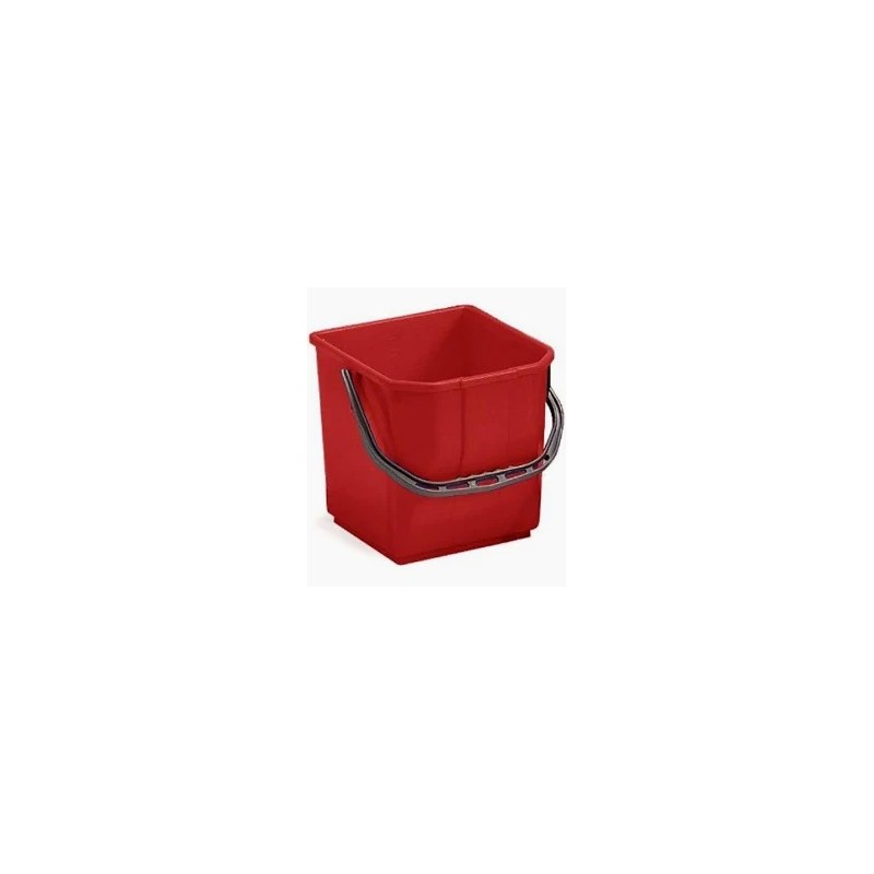 Cubo Cuadrado Para Carro Limpieza 6L - Proveedor Lavandería Industrial