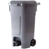 Contenedor Con Pedal Gris 80L - Proveedor Lavandería Industrial