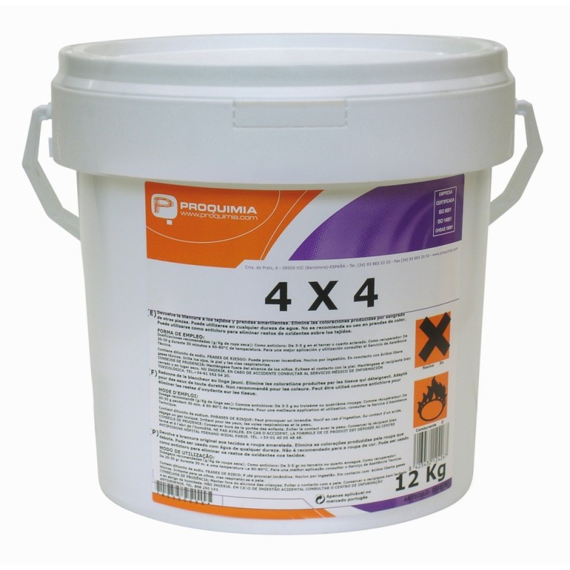 Recuperador 4x4 energetico a base de hidrosultito - Proveedor Lavandería Industrial