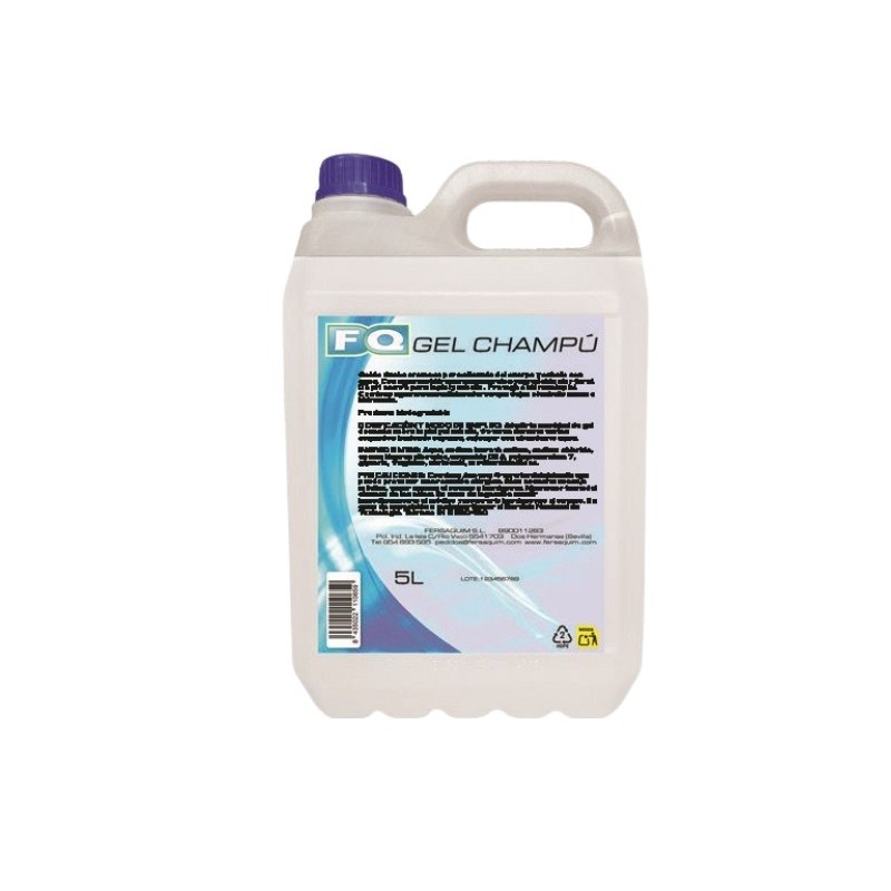 Gel + Champú Dermo 5 L. - Proveedor Lavandería Industrial