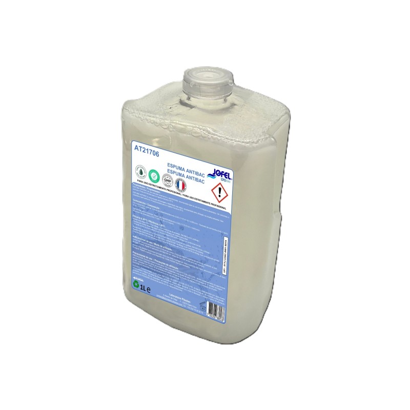 Cartucho Espuma Antibac Timeless 1L 1TO6 - Proveedor Lavandería Industrial