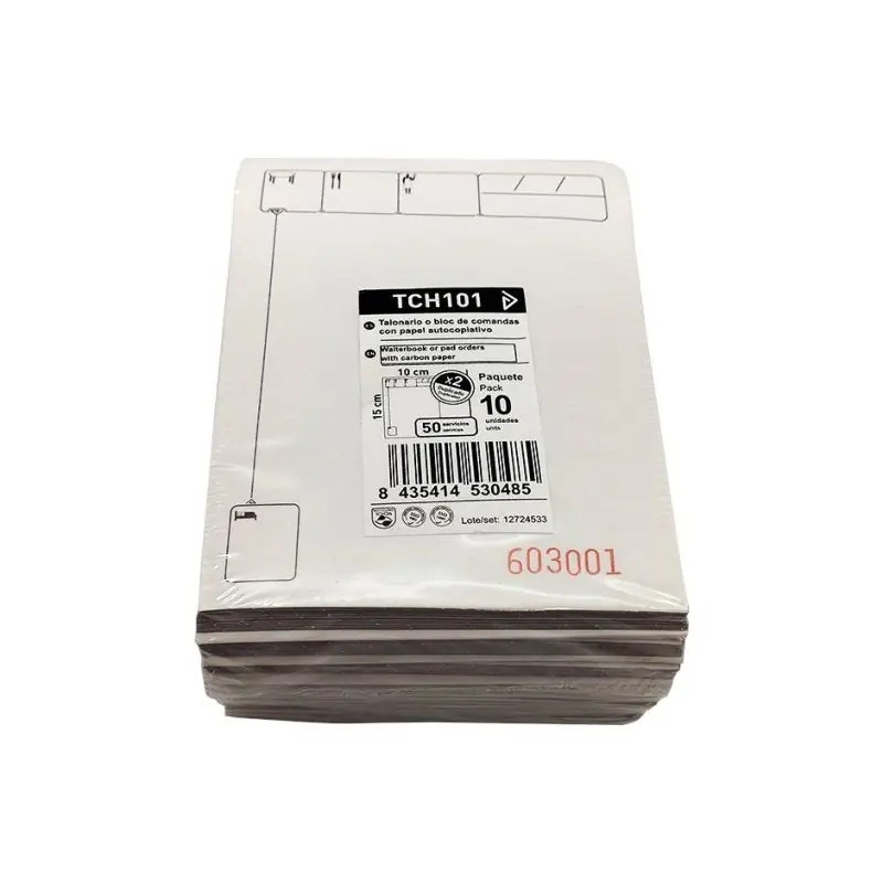 Talonario Comanda Duplicado 10x15 10ud. - Proveedor Lavandería Industrial