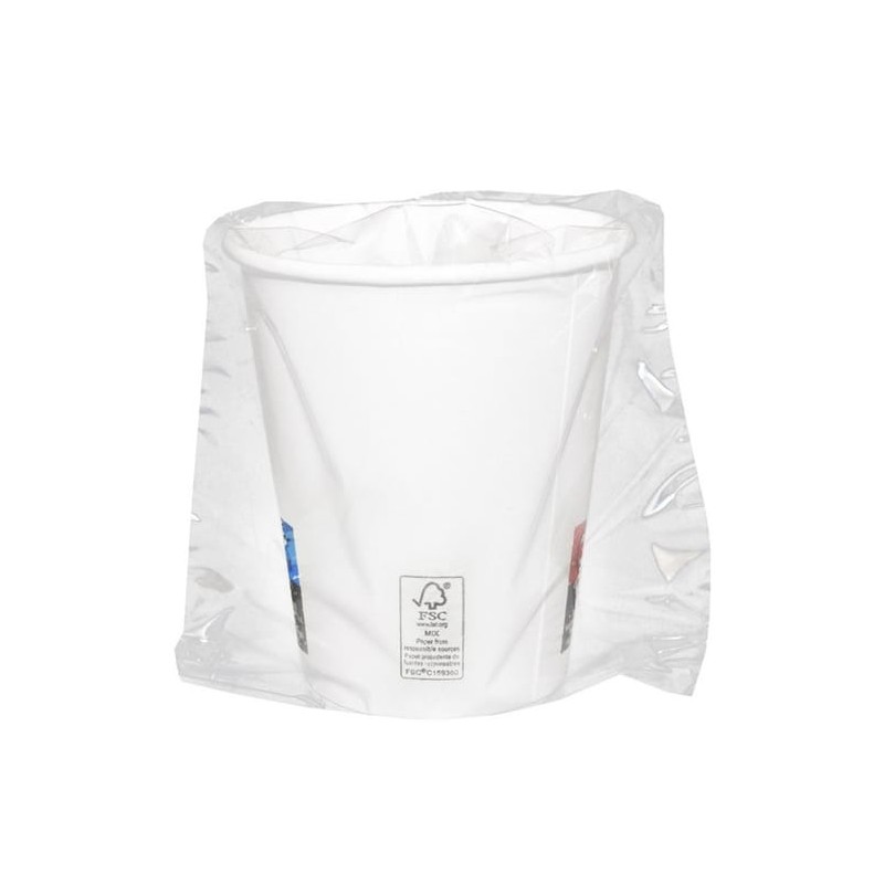 Vasos Papel 240Ml Embolsado Individual 1000Ud. - Proveedor Lavandería Industrial