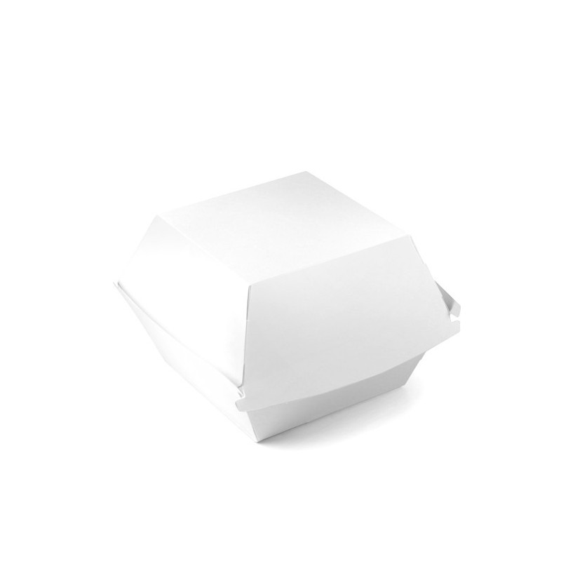 Envase Hamburguesa Kraf Blanco Pequeño 150 U. - Proveedor Lavandería Industrial