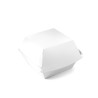 Envase Hamburguesa Kraf Blanco Pequeño 150 U. - Proveedor Lavandería Industrial
