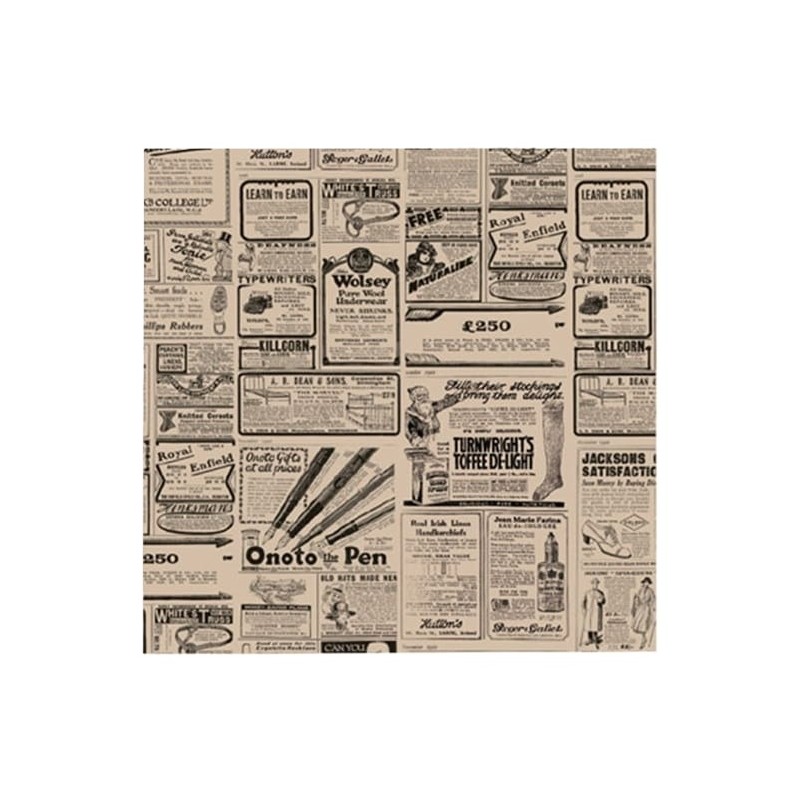 Papel parafinado periodico marron 500 und - Proveedor Lavandería Industrial
