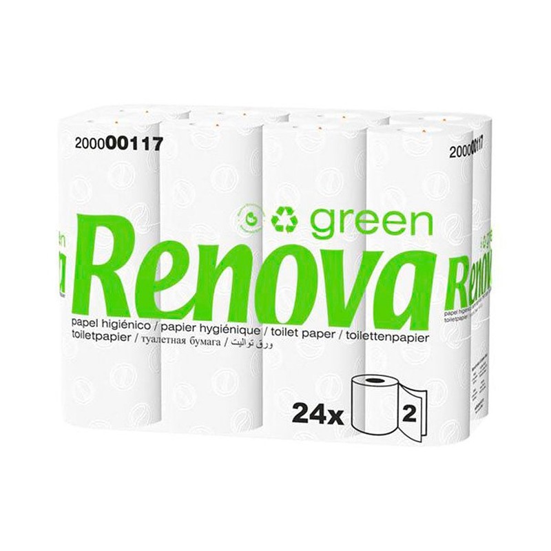 Papel Higiénico Doméstico Renova 84 R 40m - Proveedor Lavandería Industrial