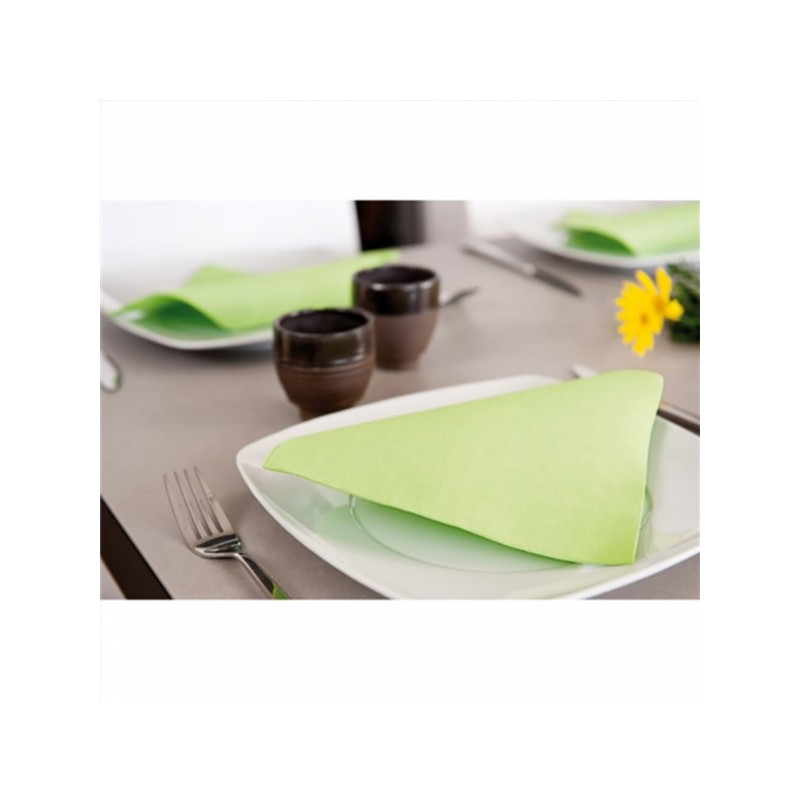 Servilletas Ecolabel Verde Anís 39X39 Tissue - Proveedor Lavandería Industrial