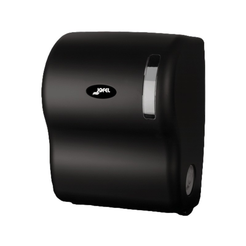 Dispensador Negro Autocorte Jofel - Proveedor Lavandería Industrial