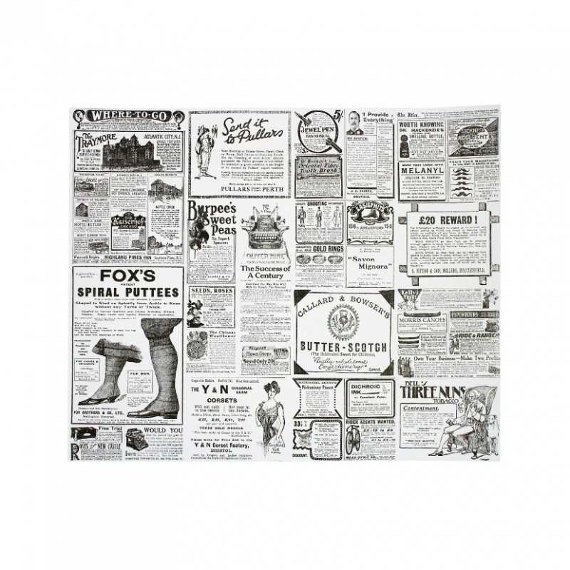Papel Antigrasas Periodico 31x38Cm 35Gr 1000U - Proveedor Lavandería Industrial