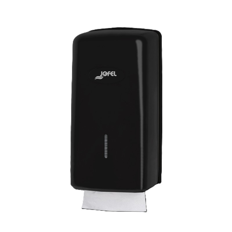 Dispensador Higienico Interplegado Negro - Proveedor Lavandería Industrial
