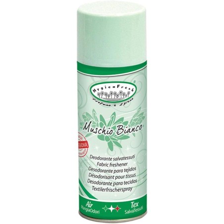 Spray Deodorante -Muschio Bianco- Tintofresh 400 m - Proveedor Lavandería Industrial
