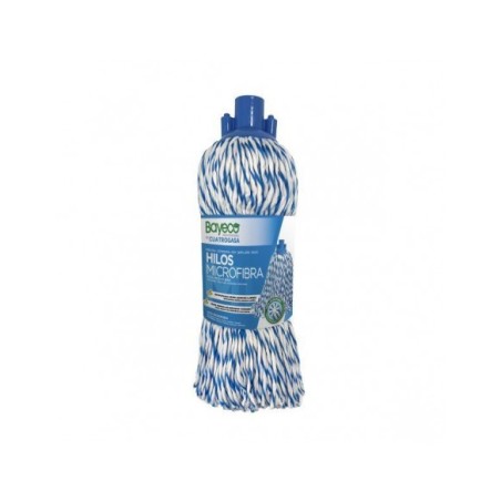 Fregona Hilos Microfibra Bicolor Bayeco 160Gr - Proveedor Lavandería Industrial