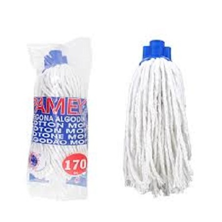 Fregona Algodón Blanca Pamex 170Gr - Proveedor Lavandería Industrial