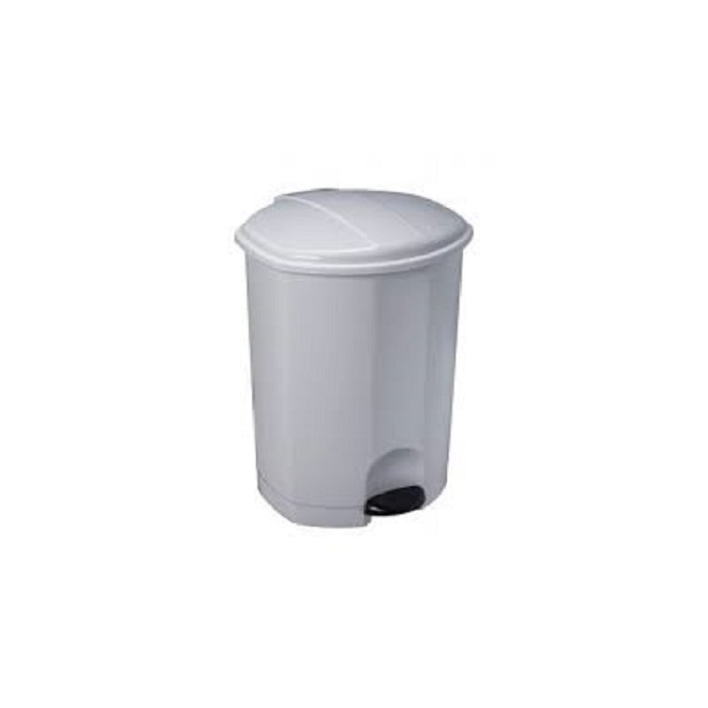 Papelera pedal plástico 12 LT - Proveedor Lavandería Industrial