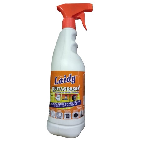 Desengrasante Energico Laidy 1L. - Proveedor Lavandería Industrial