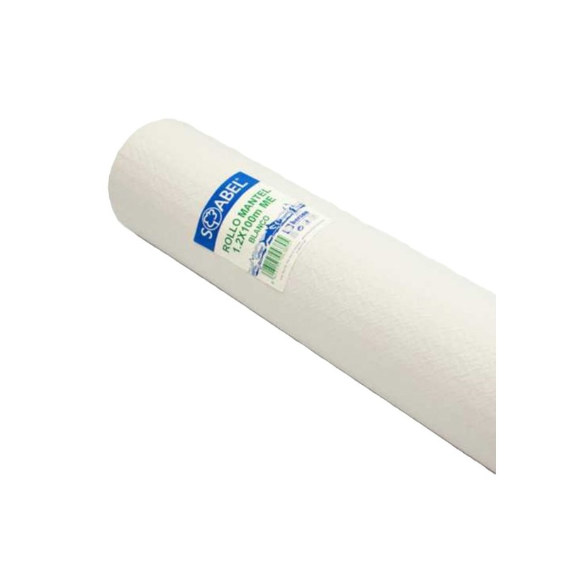 Rollo mantel 1,20x100 M/Eco Blanco - Proveedor Lavandería Industrial