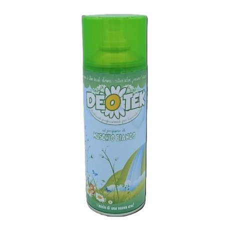 Deotek Muschio Blanco 400ml - Proveedor Lavandería Industrial