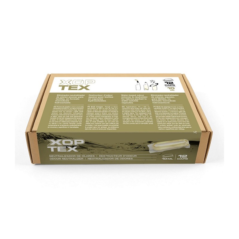 Xop tex caja 12 uds capsulas de 10 ml - Proveedor Lavandería Industrial