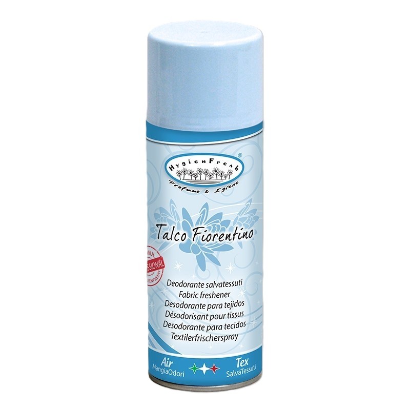 Spray Deodorante  -Talco Fiorentino- 400 ml - Proveedor Lavandería Industrial
