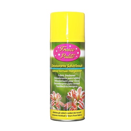 Spray Deodorante  -Fresco Pulito- 400 ml - Proveedor Lavandería Industrial