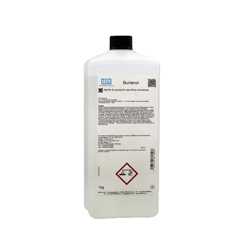 Desmanchante Seitz Burlanol 1 Lt - Proveedor Lavandería Industrial