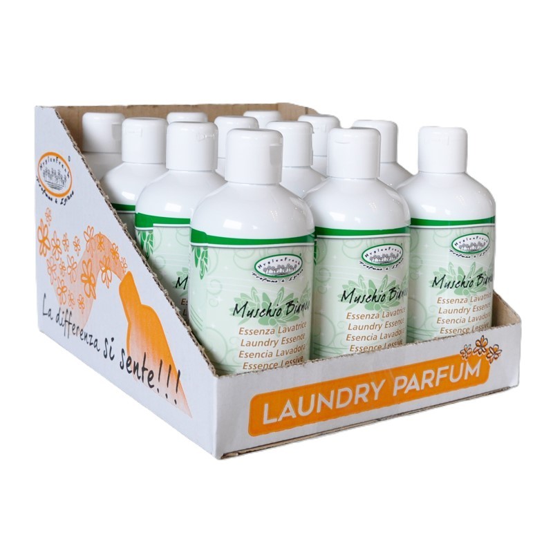 Esencia  Muschio Bianco 250 ml. -10 pz- - Proveedor Lavandería Industrial
