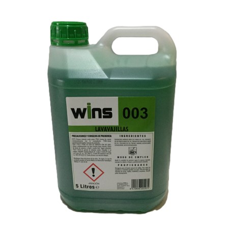 Lavavajillas Manual 003 Wins 5 L. - Proveedor Lavandería Industrial