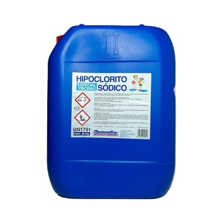 Hipoclorito Piscina 25 L. - Proveedor Lavandería Industrial