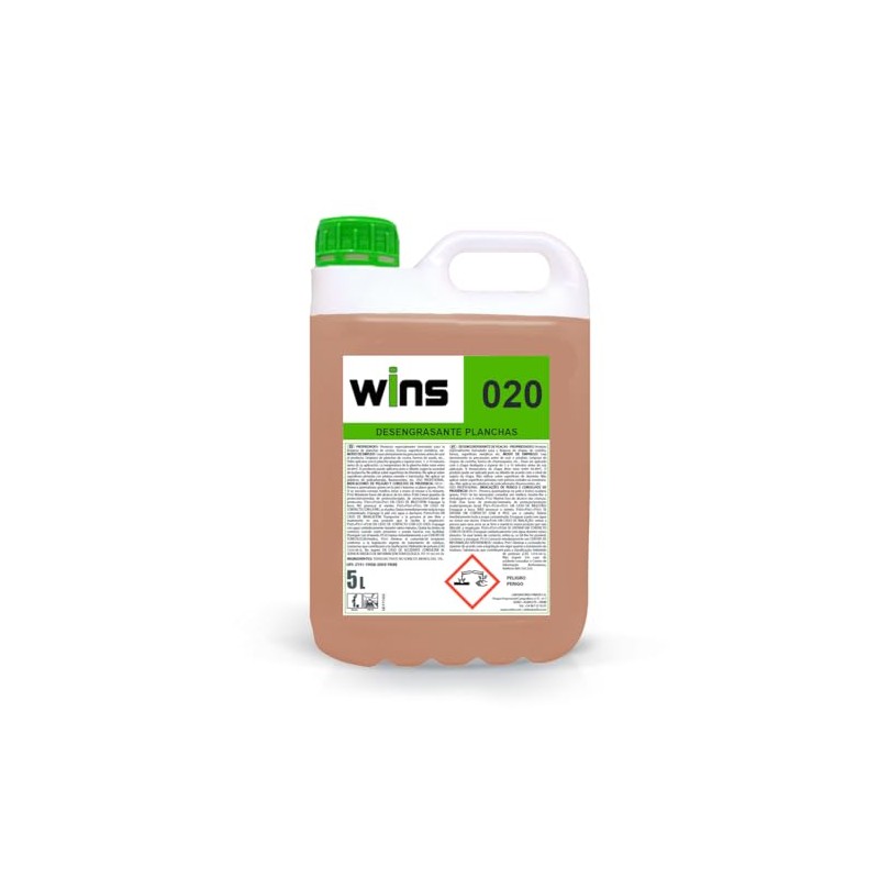 Desengrasante Planchas 020 Wins 5 L. - Proveedor Lavandería Industrial