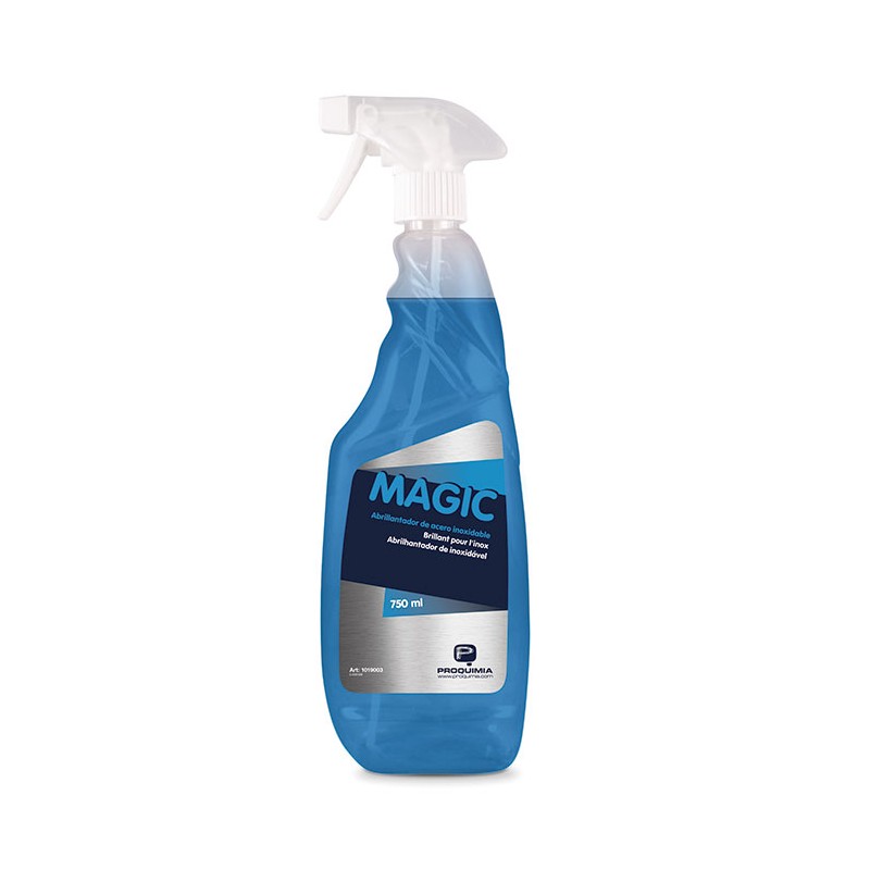 Limpiador Acero Inoxidable Magic 750 Ml. - Proveedor Lavandería Industrial