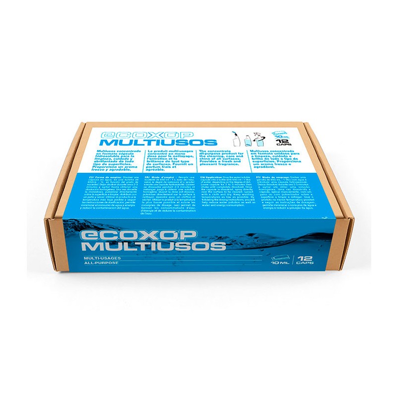 Ecoxop Multiusos 12 Cápsulas 10 Ml. - Proveedor Lavandería Industrial